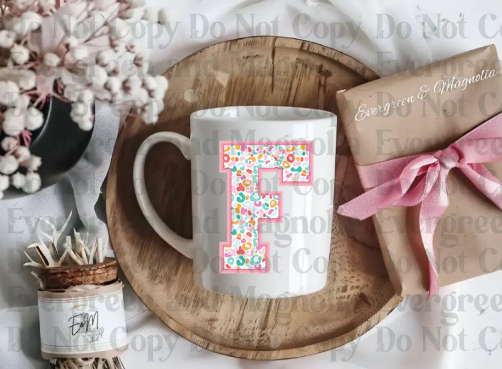 Floral Initials
