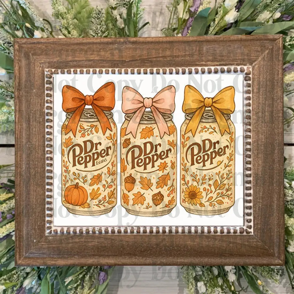 Fall Dr. Pepper