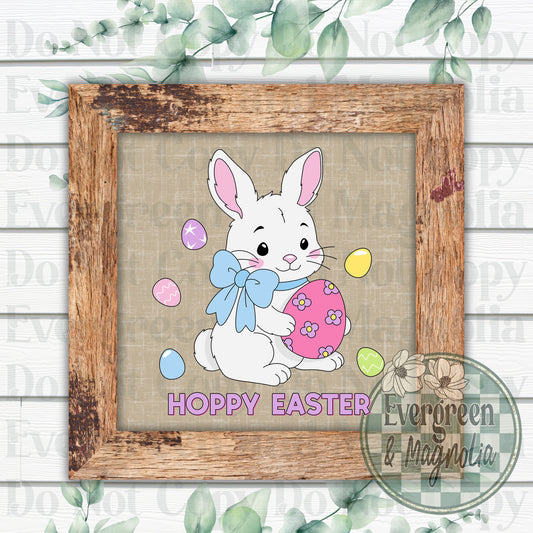 Hoppy easter bunny