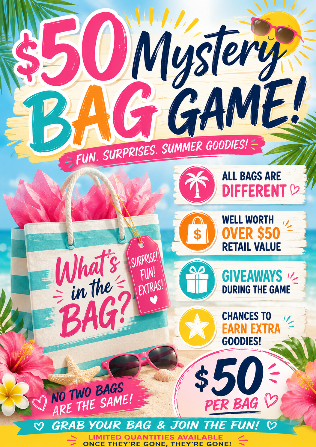 $50 Mystery Bag Game