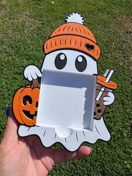 3D Ghost Post It Holder