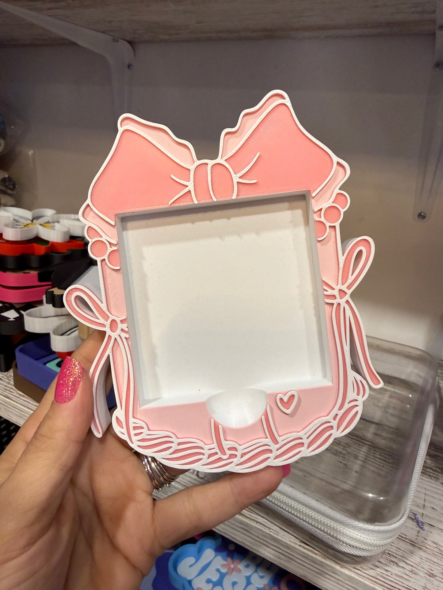 Bow Post-It Holder