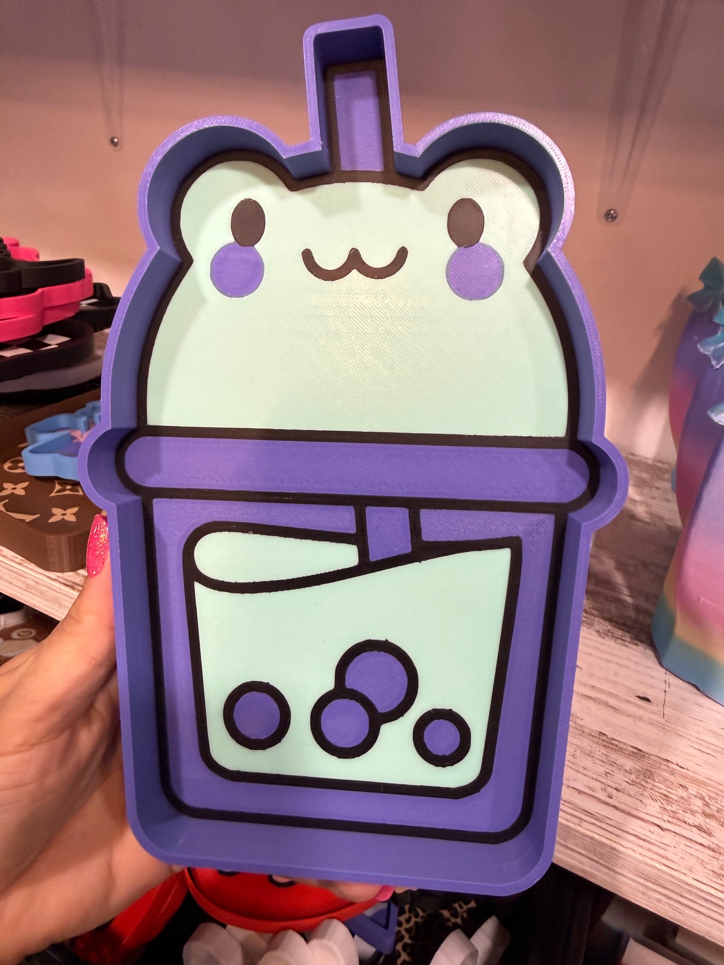 Frog Boba Tray