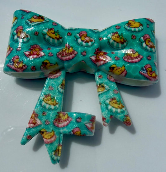 Duck Floaties Silicone Bow