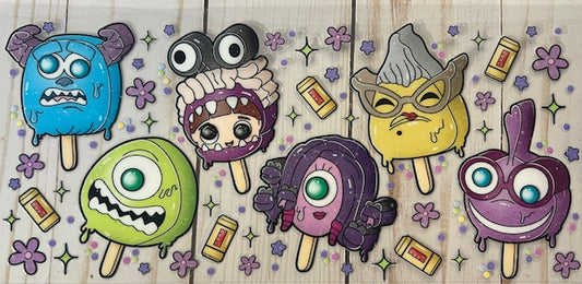 Monster Inc Popsicles