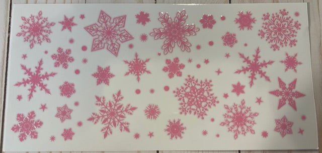 Pink Snowflakes