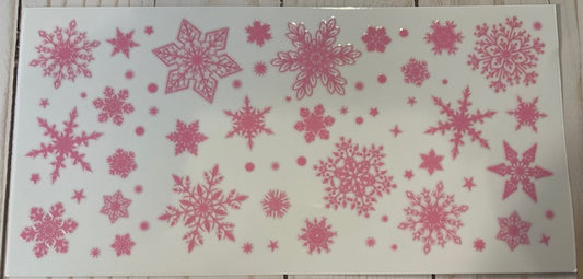 Pink Snowflakes