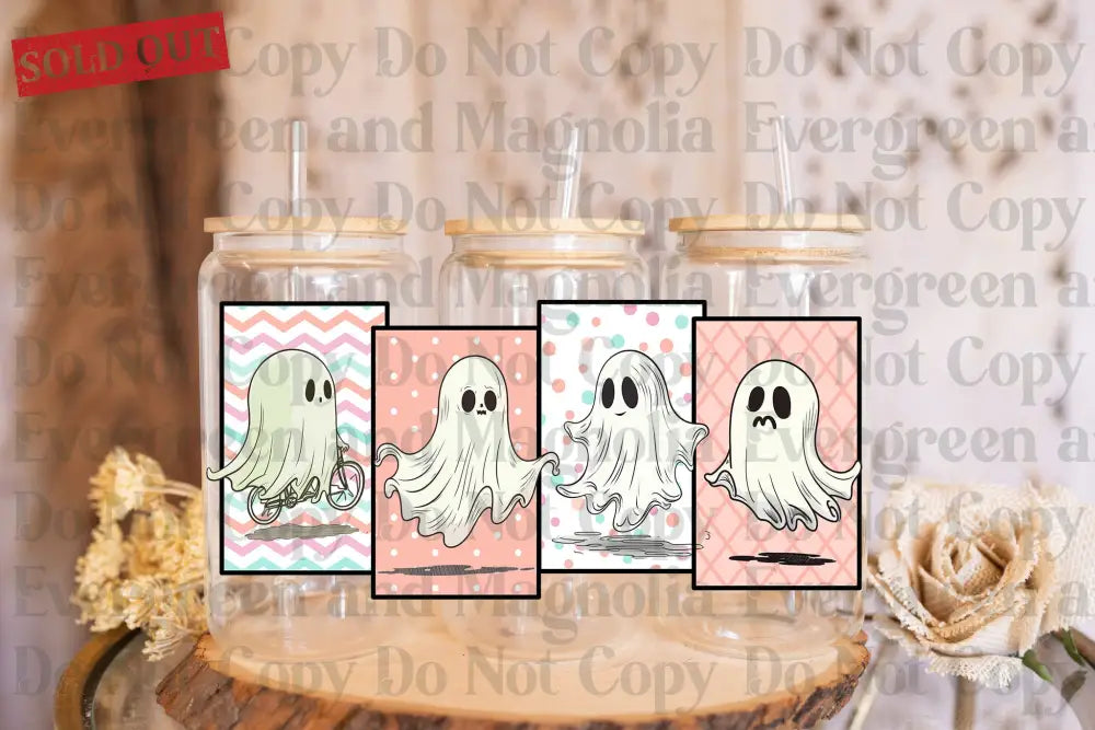 Pastel Halloween 16oz UvDTF Wrap Bundle