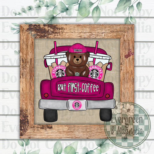 Pink Bearista Truck