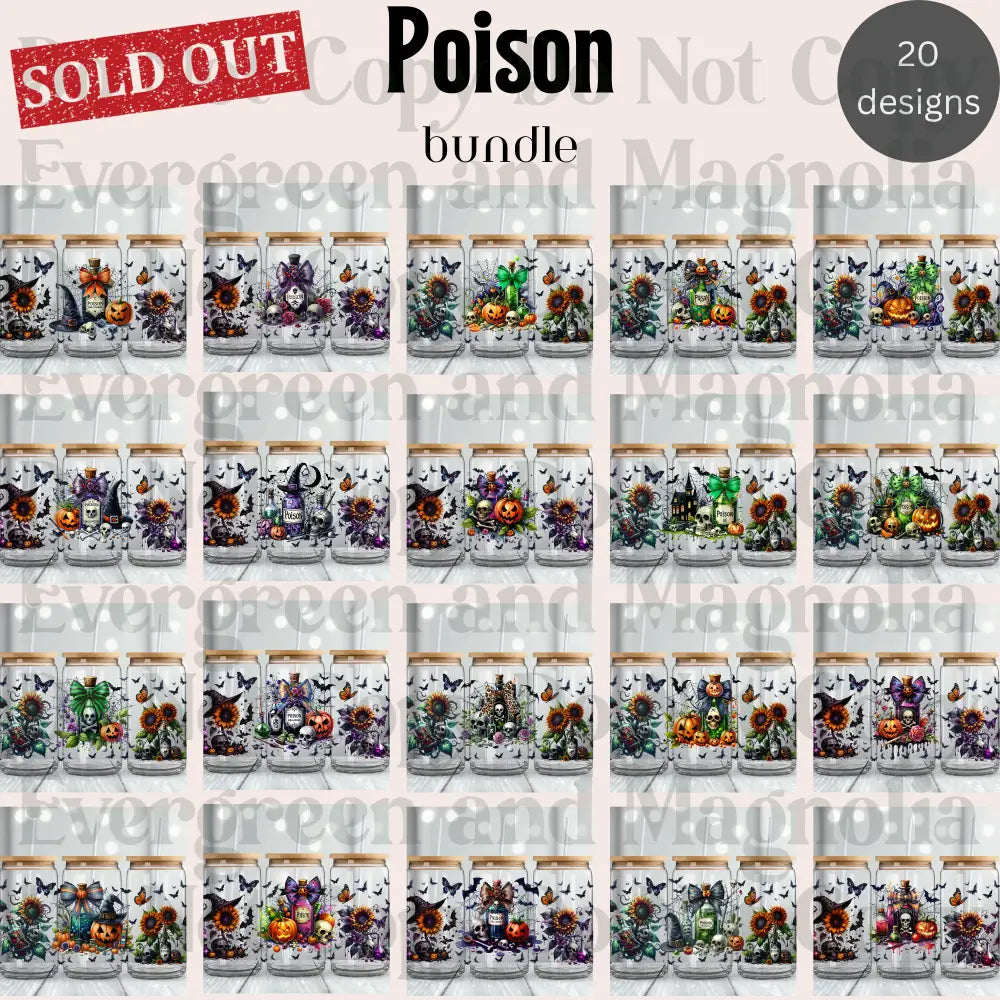 Poison 16oz UvDTF Wrap Bundle