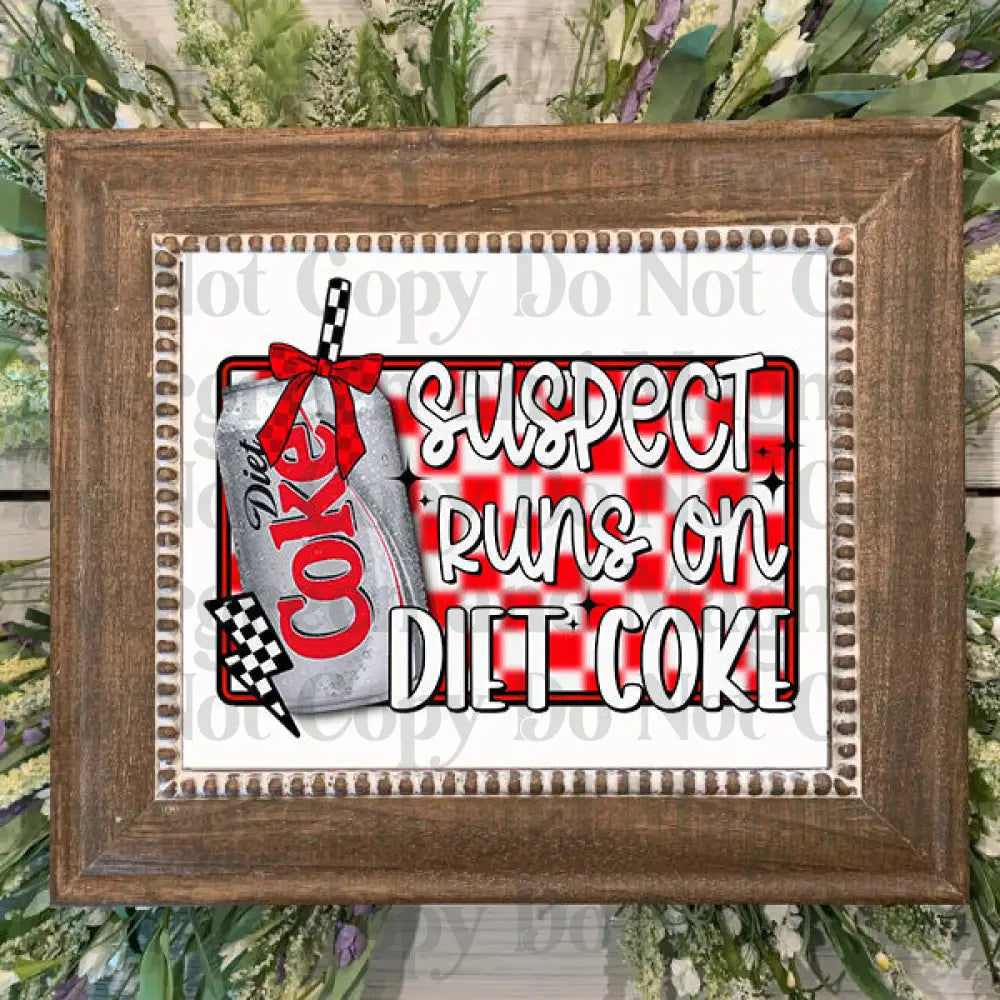 Runs on Diet  coke