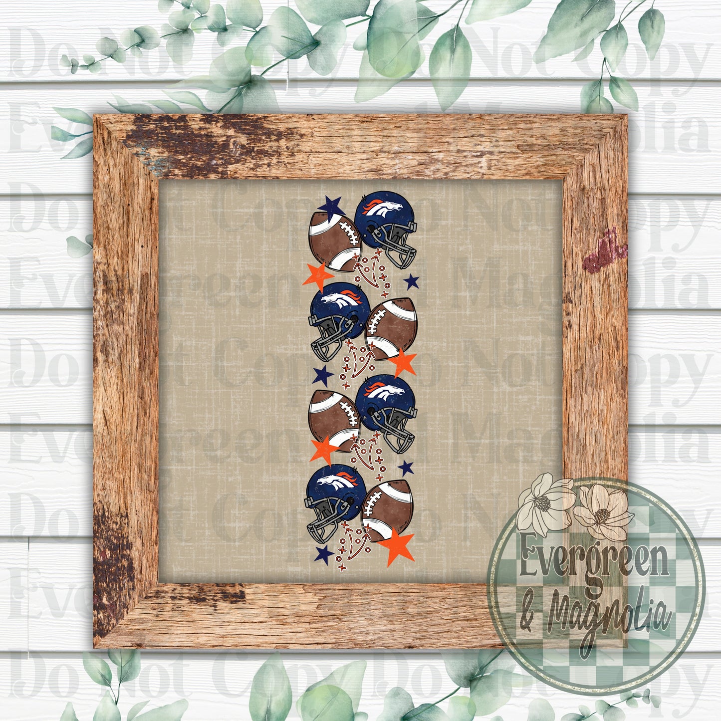 Broncos Sleeve (Distressed)