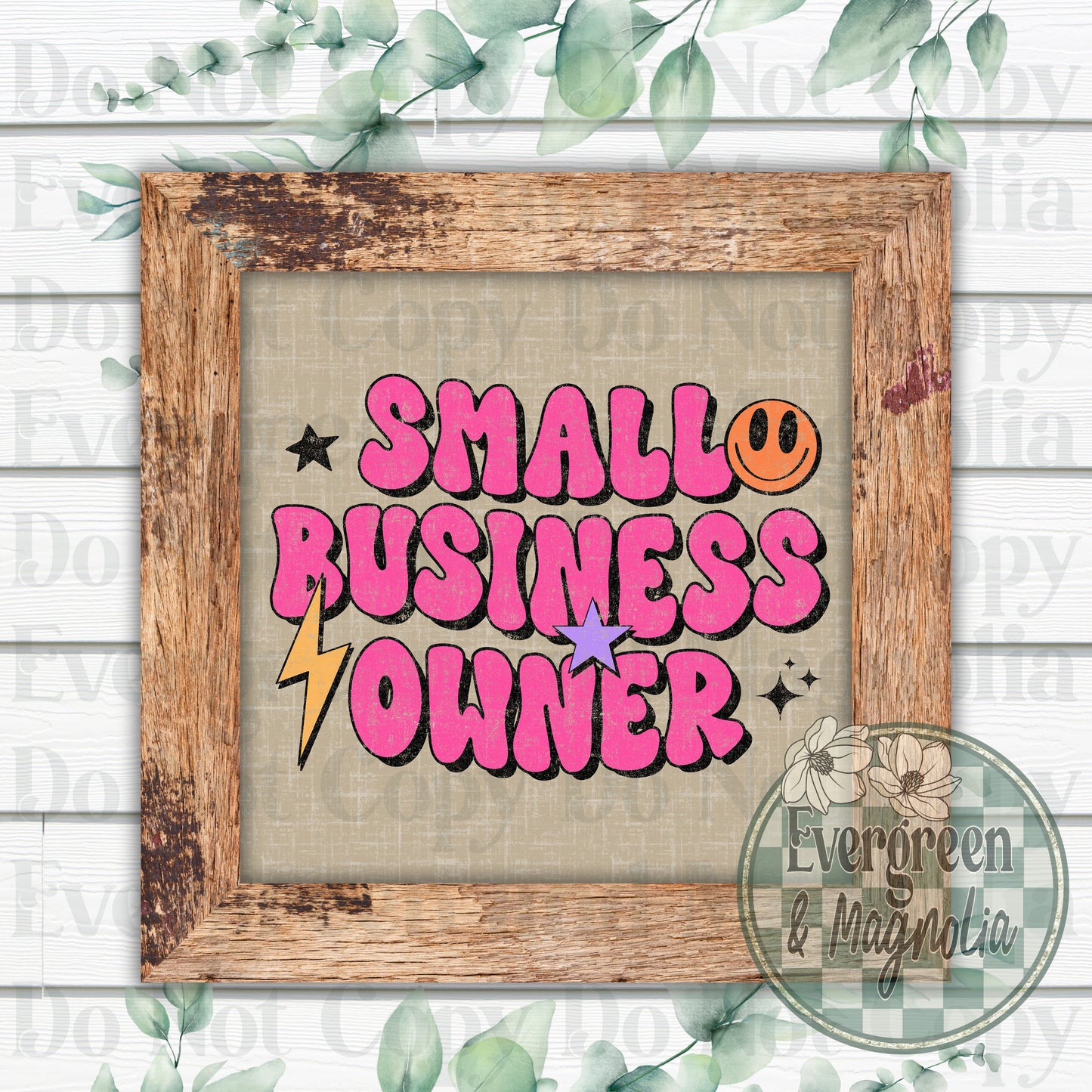 Small business owner (pink)