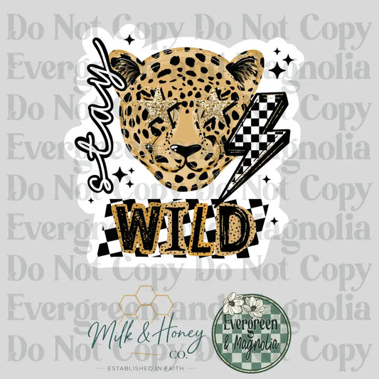 Stay Wild Leopard 3D Collection