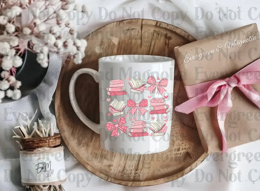 Valentine coquette pink books