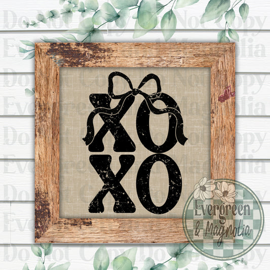 XOXO Grunge (Black)