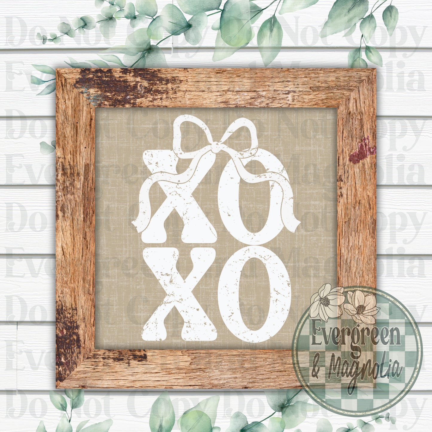 Xoxo (white grunge)