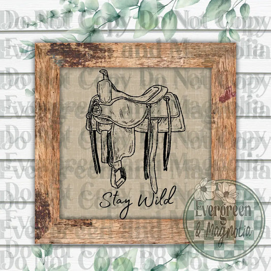 Stay Wild (Black)