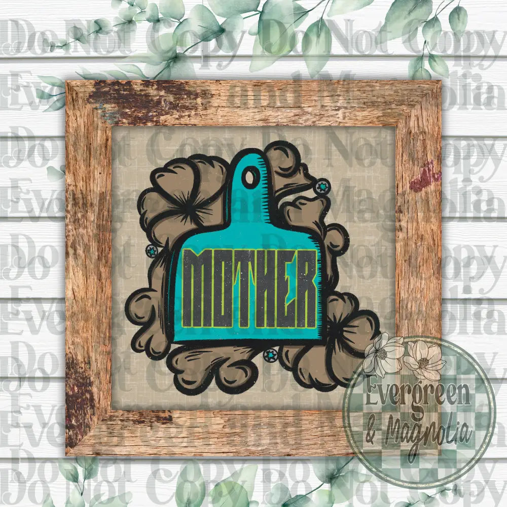 Mother Cattle Tag