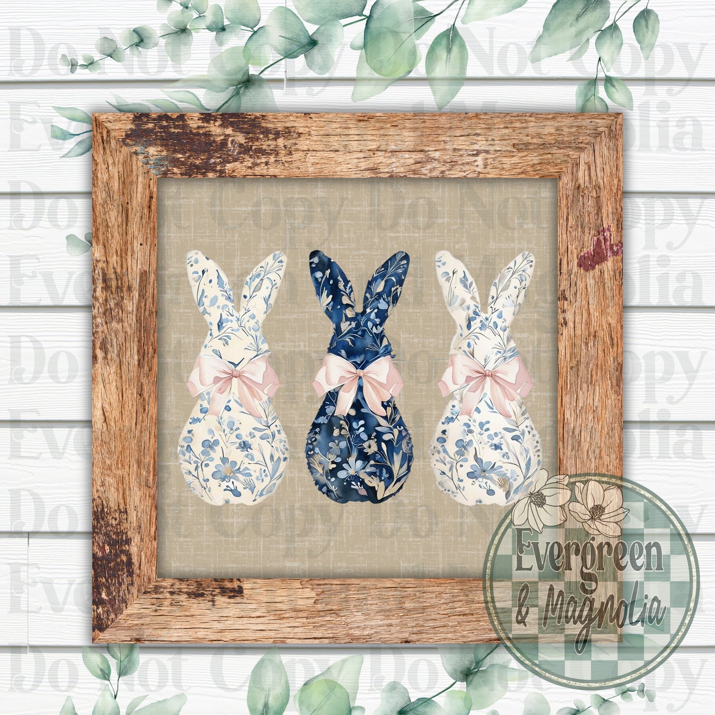 Bunny florals