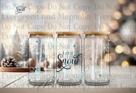 Let it snow Blue