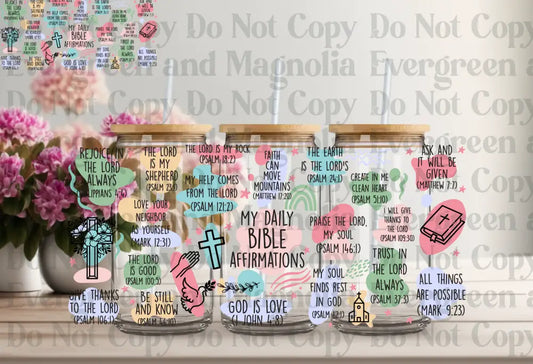 my daily bible verse affirmations