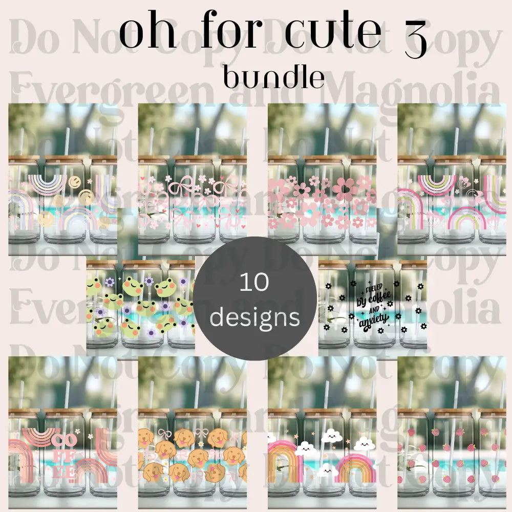 Oh for cute BUNDLE 3