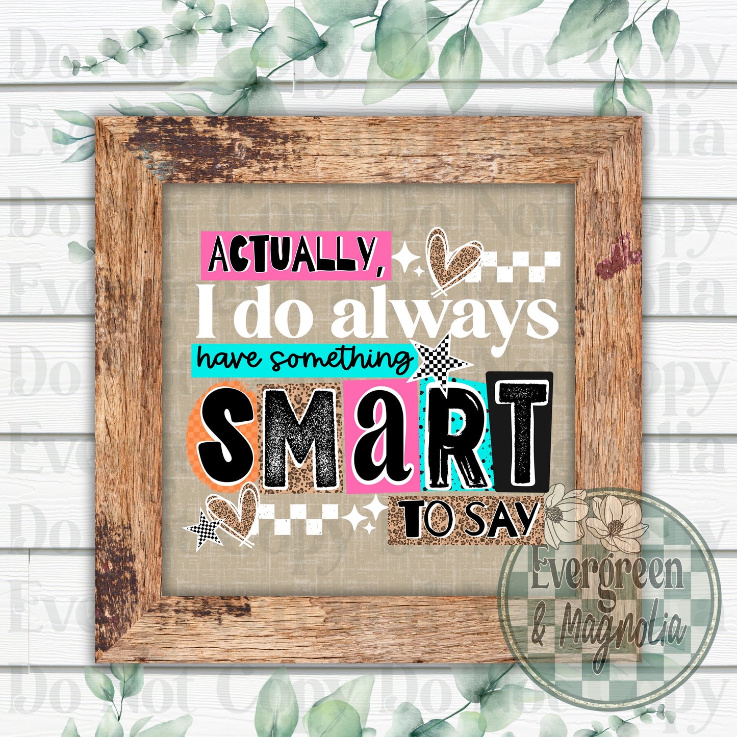 Something smart (white)